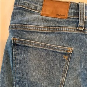madewell 9” high rise skinny jeans
